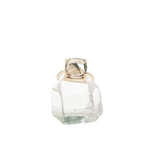 Load image into Gallery viewer, Smoky Quartz Square Ring
