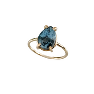 Teal Kyanite Ring