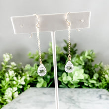 Load image into Gallery viewer, Quartz Dangle Earrings