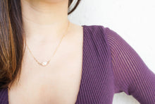 Load image into Gallery viewer, Oval Layering Gemstone Necklace