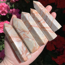 Load image into Gallery viewer, red vein jasper points
