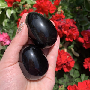 rainbow obsidian egg stones