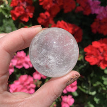 Load image into Gallery viewer, clear quartz sphere
