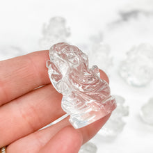 Load image into Gallery viewer, Clear Quartz Ganesha Carving