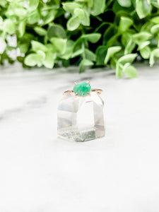 Emerald 6x8 Oval Ring