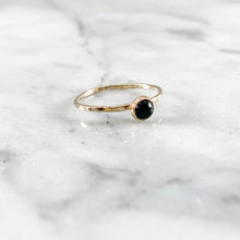 Load image into Gallery viewer, Onyx Gemstone Ring
