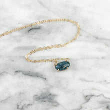Load image into Gallery viewer, Teal Kyanite Necklace