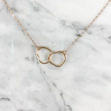 Load image into Gallery viewer, Heart Double Link Necklace (Profits donated to Mission: St Louis)