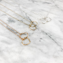 Load image into Gallery viewer, Heart Double Link Necklace (Profits donated to Mission: St Louis)